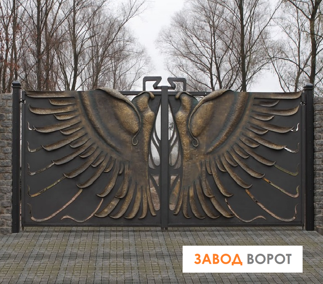декор кованые ворота киев